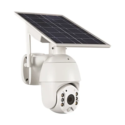 Tuya APP 1080P HD 4G /WiFi Smart PTZ caméra de vidéosurveillance de Surveillance solaire de sécurité