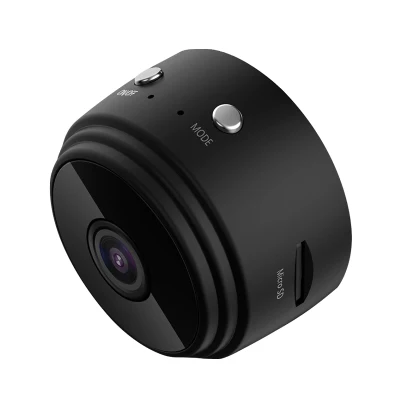 Mini caméra espion cachée sans fil WiFi IP sécurité à domicile 1080P HD caméra de Vision nocturne
