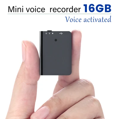 Mini enregistreur de son 8/16 Go enregistreur vocal dispositif d'enregistrement Audio numérique professionnel petit enregistreur activé par la voix USB MP35.011 avis40 commandes